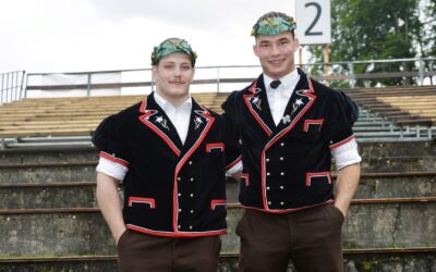 Kränze am Brünig für Moser Michael und Stucki Fabian
