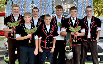 1 Festsieg und 4 Doppelzweige für Zäziwil am Bernisch Kantonalen Nachwuchsschwingertag!