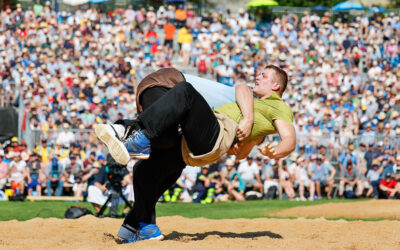 Erfolgreiche Zäziwiler und einen Kranz für Moser am Bernisch-Kantonalen Schwingfest