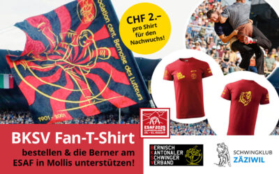 BKSV-Shirt bestellen und die Berner-Schwinger in Mollis und unseren Nachwuchs unterstützen!