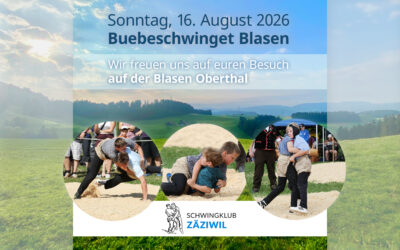 Buebeschwinget auf der Blase vom 16. August 26