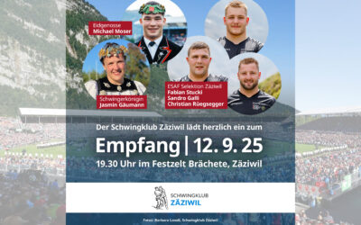Einladung zum Empfang am 12. September 2025