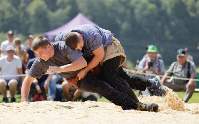 3 Zäziwiler am Schwing- und Älplerfest Engstlenalp