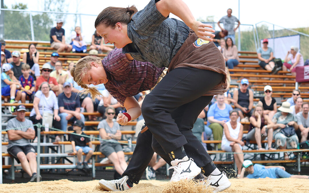 Rang 3a für Jasmin am 1. Frauen- und Meitlischwingfest in Fribourg