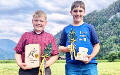 2 Zweige am Haslitaler Nachwuchsschwingertag