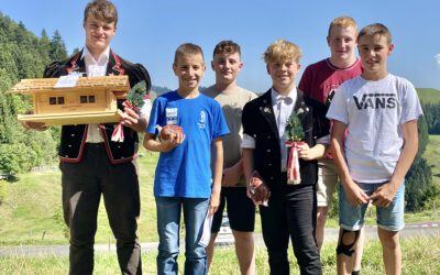 Festsieg und 3 Zweige am Bergjungschwingertag Lüderen