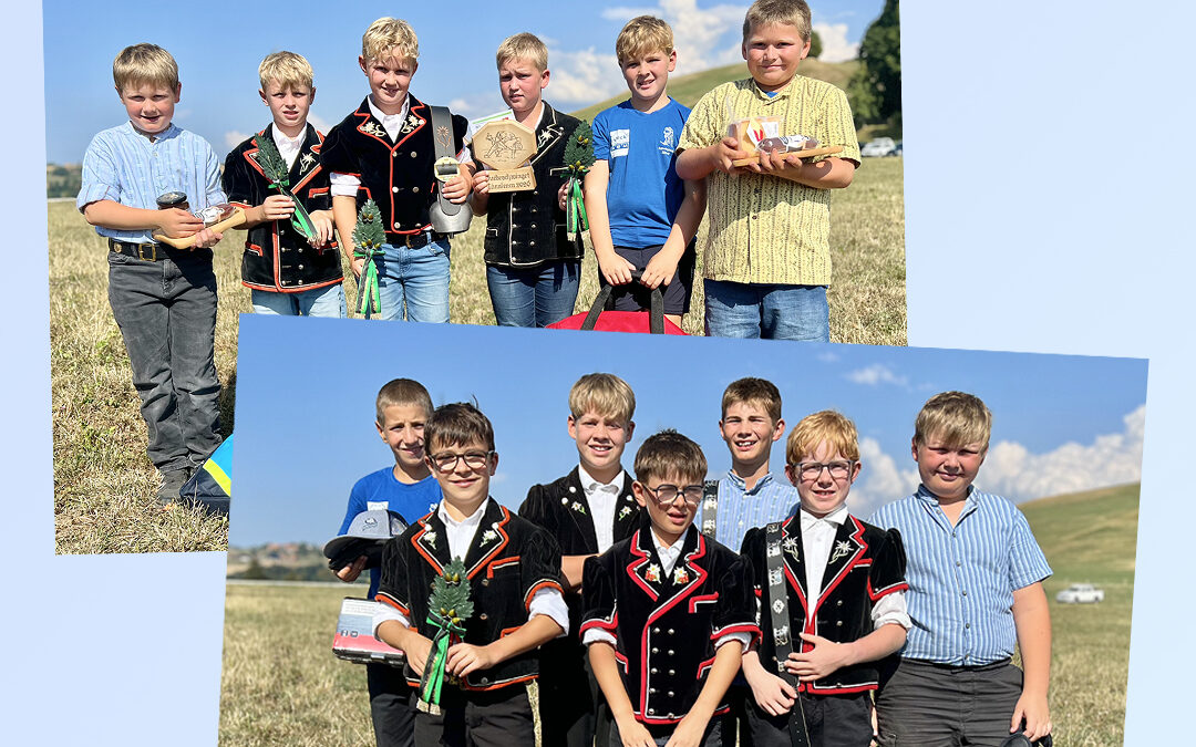 13 Zäziwiler, 4 Zweige und 1 Schlussgang am Jungschwingertag Mamishaus