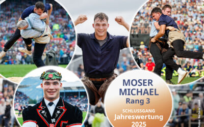 Moser Michael auf Rang 3 in der Jahreswertung 2025