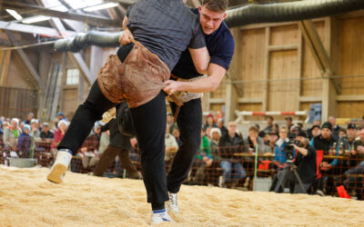 Moser im Schlussgang und starke Zäziwiler am Hallenschwinget Oberdiessbach