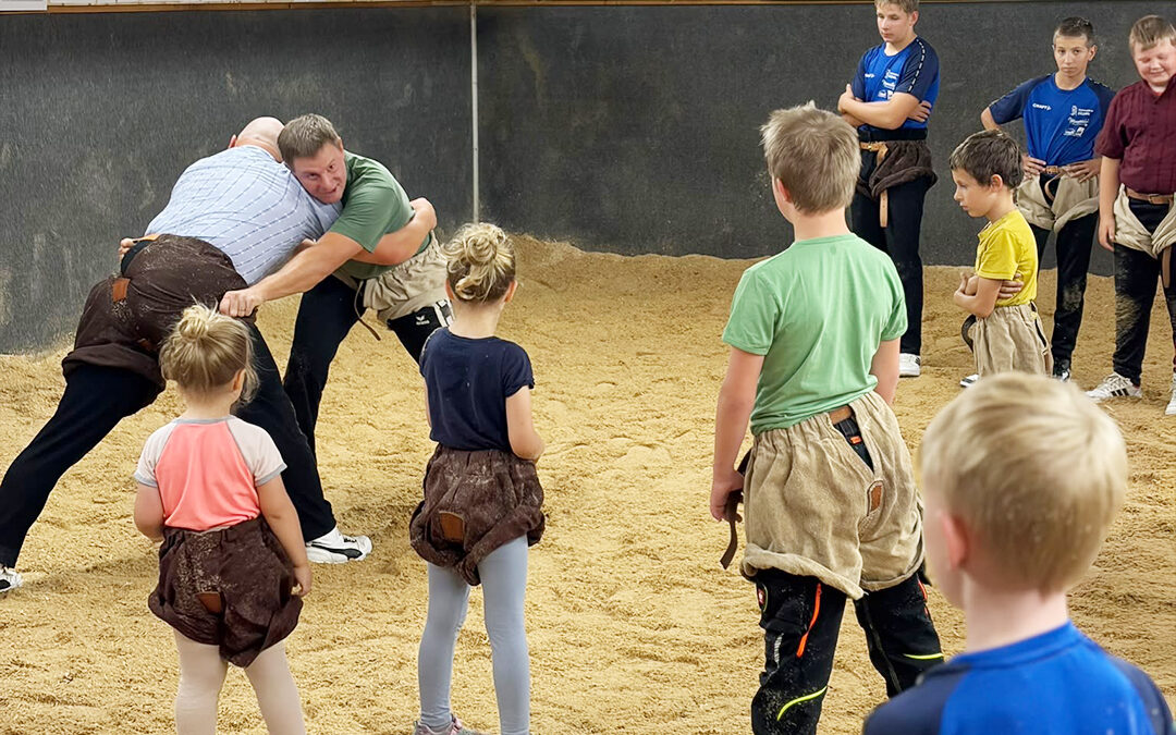 Impressionen vom Schwinger Schnuppertag in Zäziwil