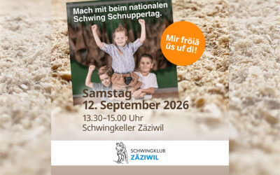 Komm in den Schwingkeller Zäziwil am nationalen Schwing Schnuppertag!