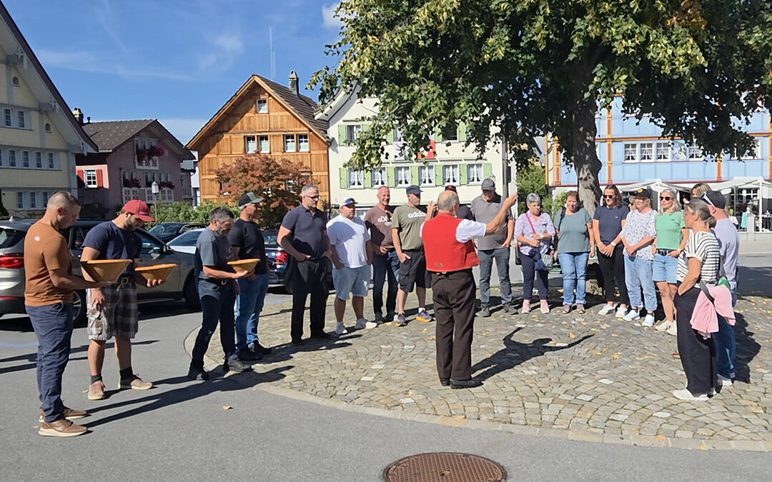 Die Schwingerreise ging ins Appenzellerland…